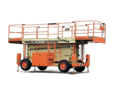 18 Mtr Diesel Scissor Lift Rental