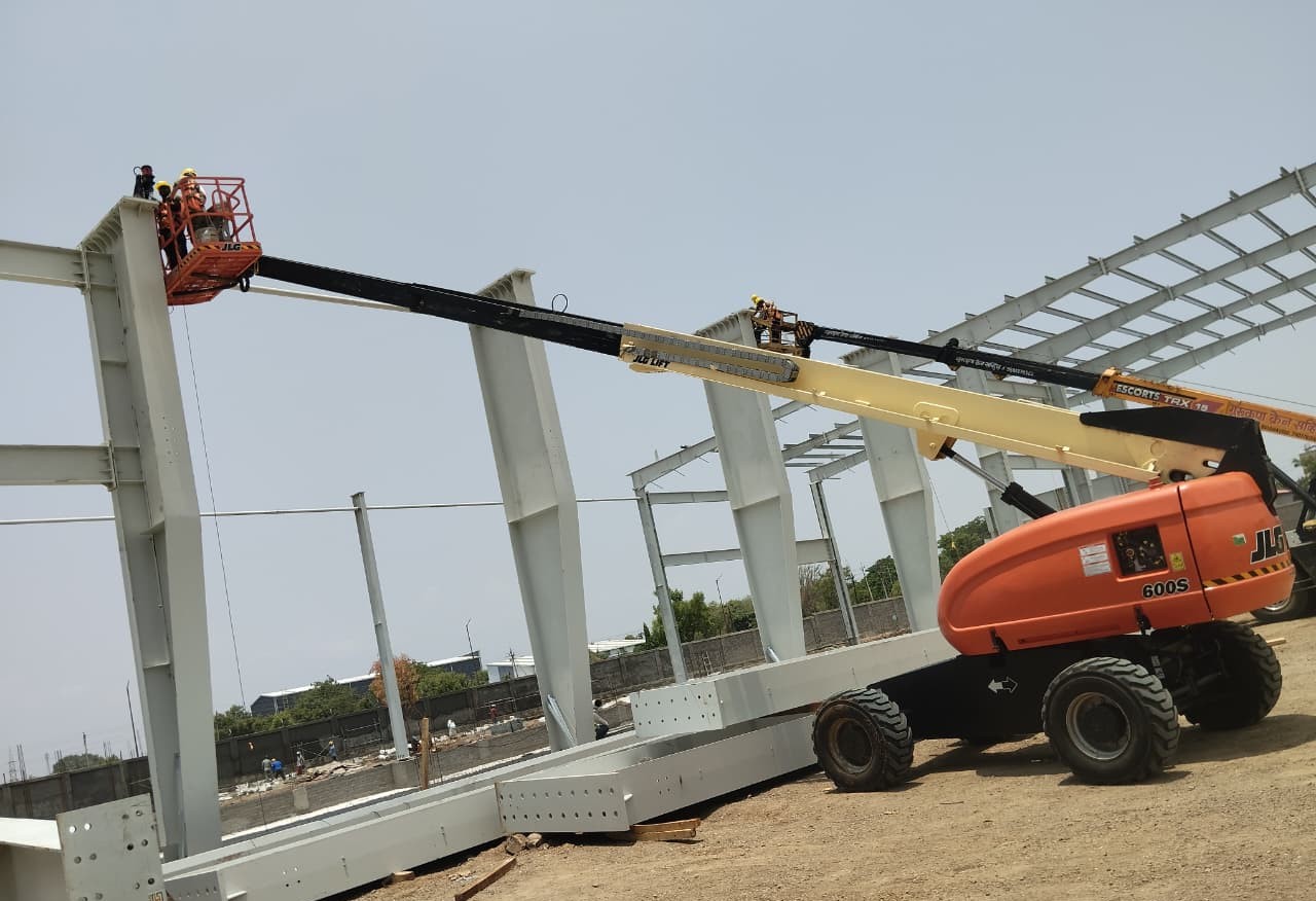Boom Lift Infrastructure Project in Paithan